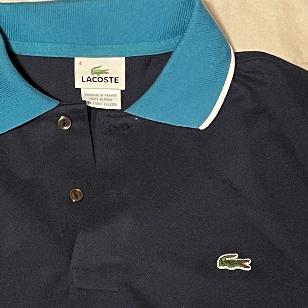 Lacoste Polo - SIZE 4 / Medium